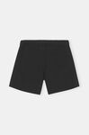 Relaxed Shorts, Polyester, in colour Black - 2 - GANNI