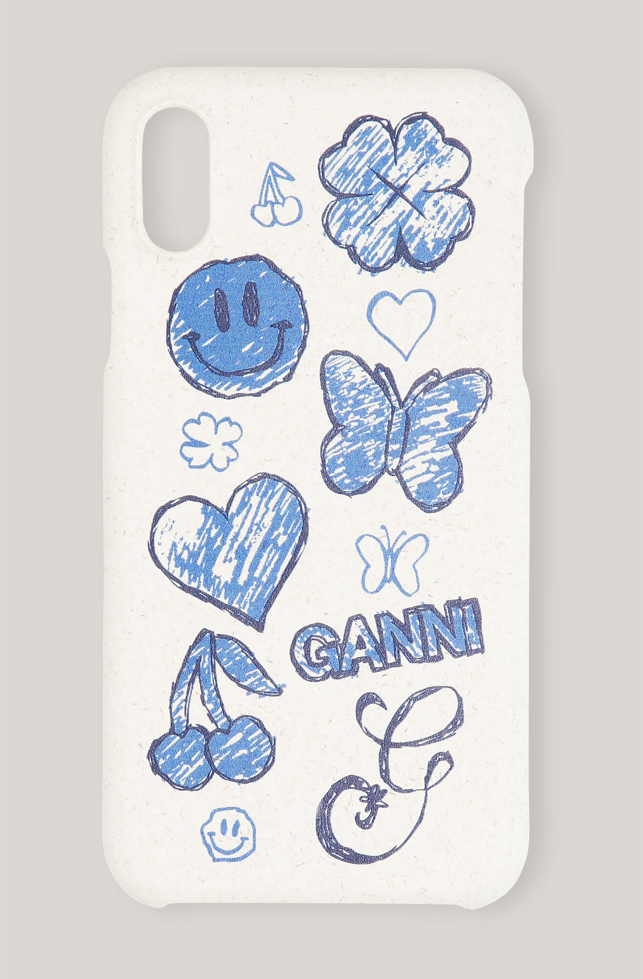 Iphone Cover iPhone XR, in colour Heather - 1 - GANNI