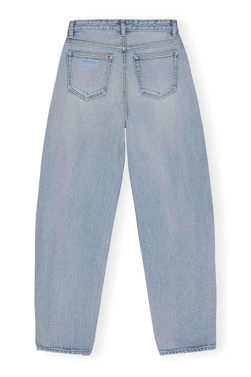 Stary Jeans , in colour Light Blue Vintage - 2 - GANNI