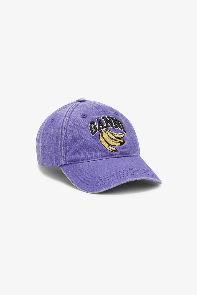 Washed Canvas Cap, Passion Flower