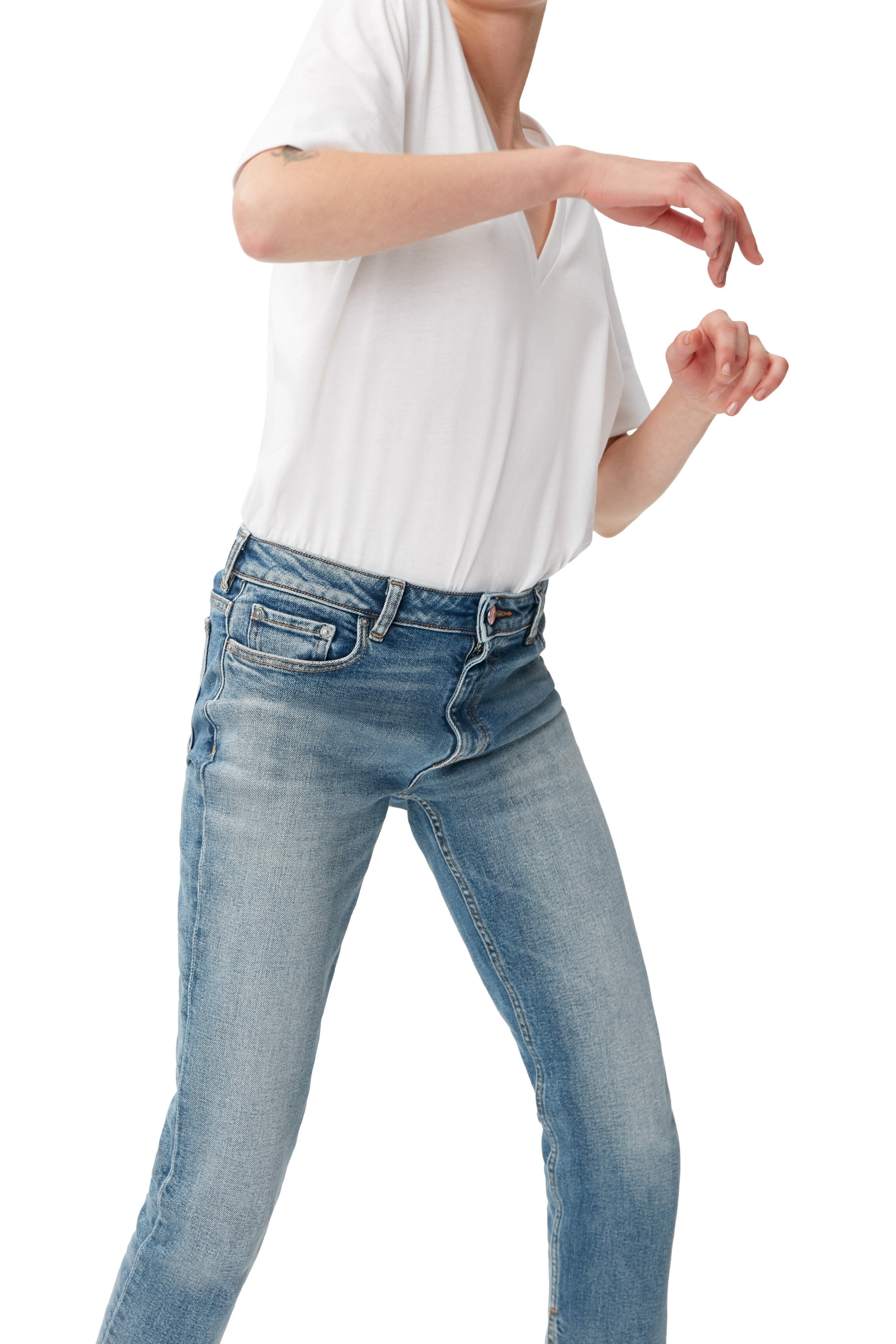 Mid Blue Vintage Beksi Jeans | GANNI DK