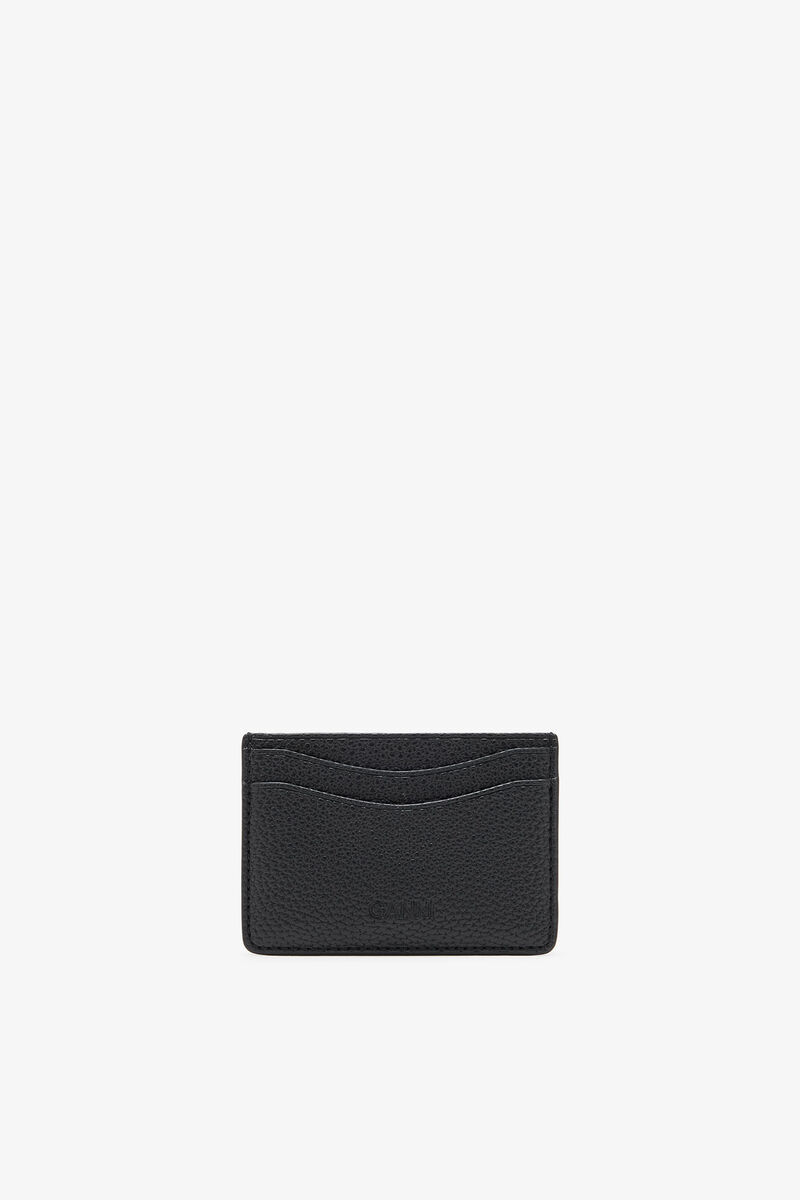 Kornig svart GANNI Bou korthållare, Polyurethane, in colour Black - 2 - GANNI