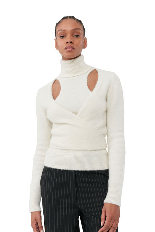 Cache Col Ganni Maille | Pulls, cardigans et gilets | GANNI FR