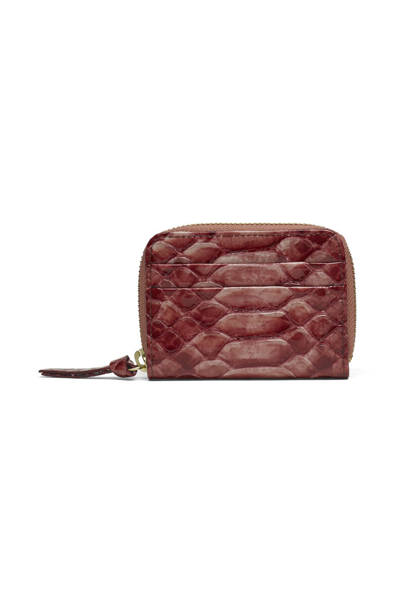 Gallery Accessories Purse, in colour Peony Snake - 1 - GANNI