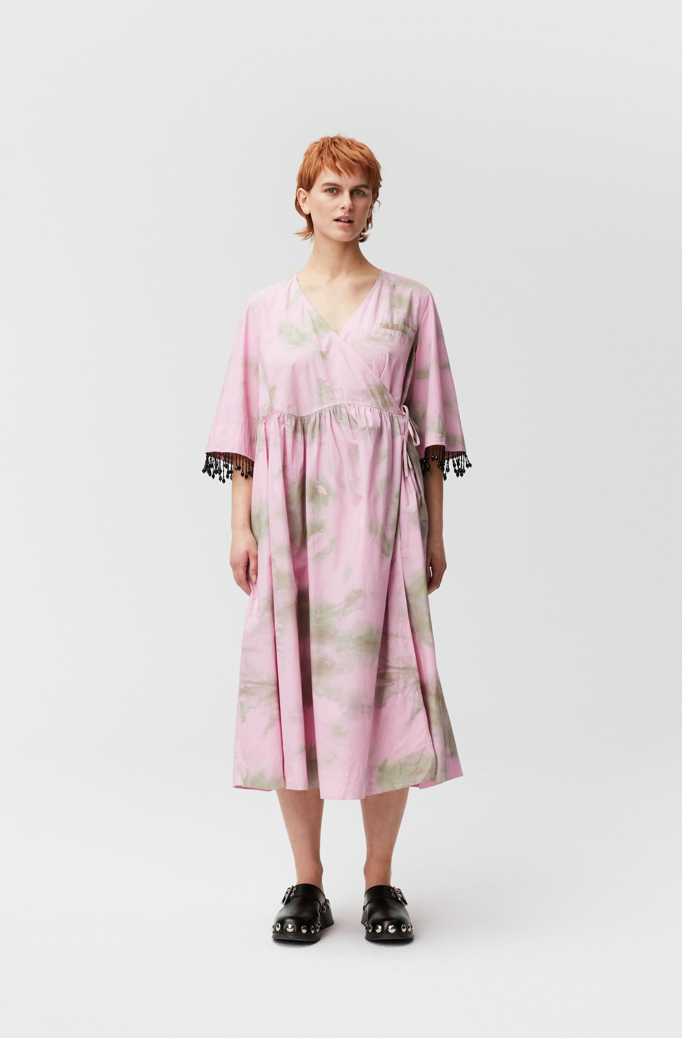 Cherry Blossom Printed Cotton Poplin 