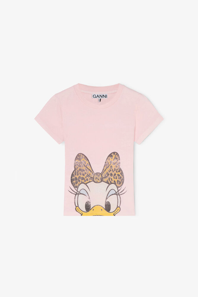 Daisy Duck Pink Baby Fit T-shirt, Chalk Pink