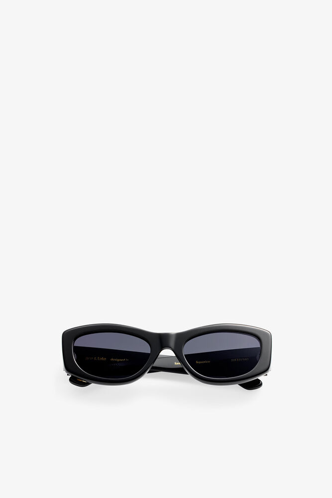 GANNI x Ace & Tate Lana Sunglasses, Black