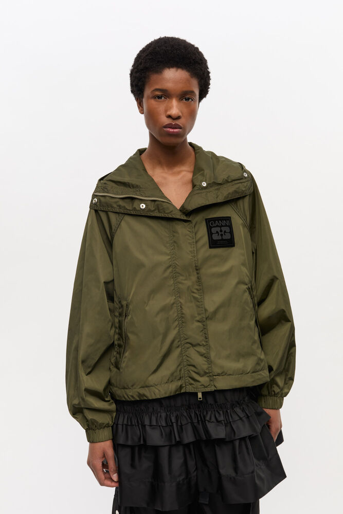 Green Nylon Jacket, Kalamata