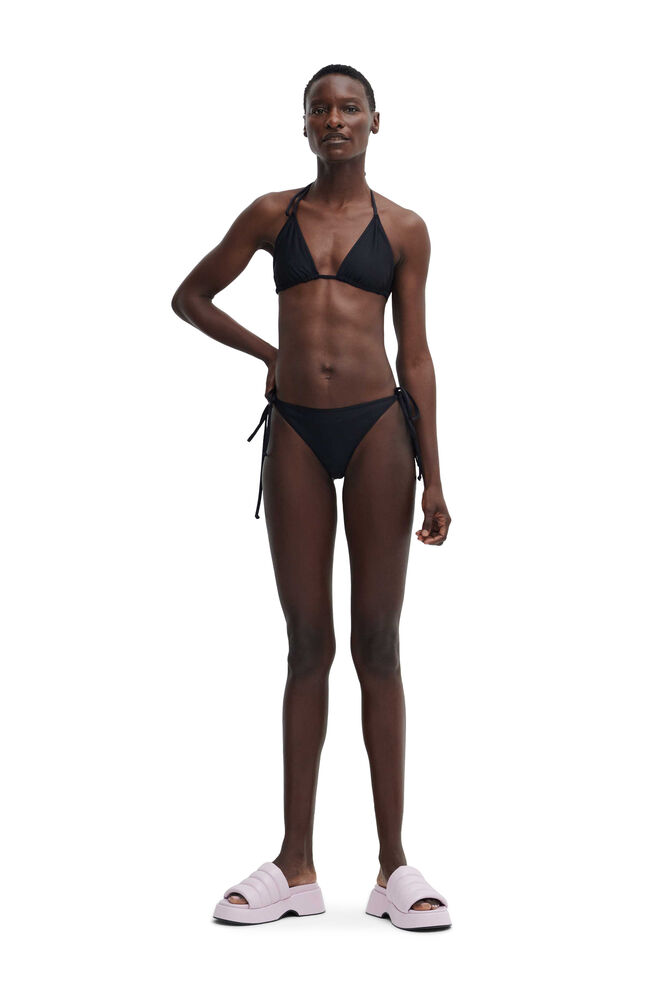 Bikinioverdel med snore, Black
