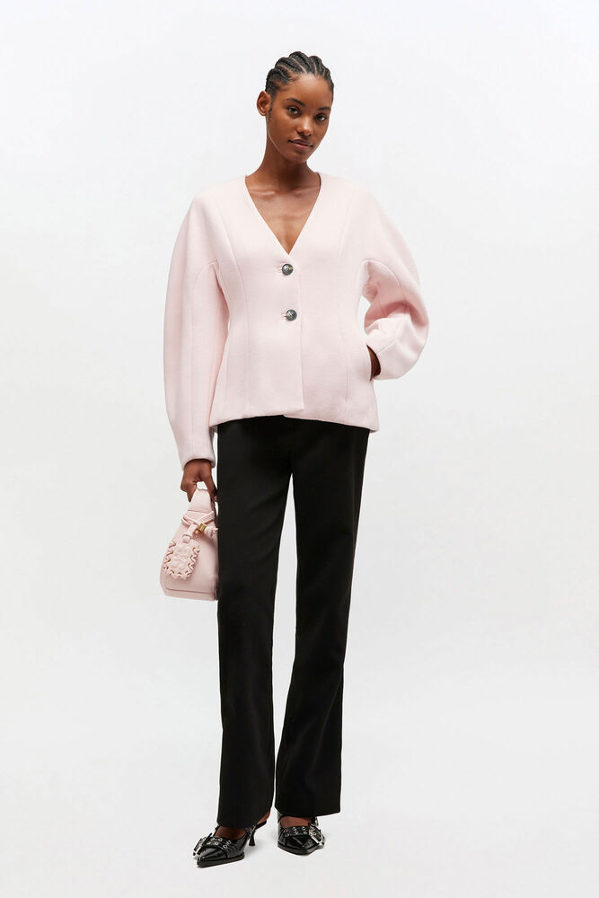 Pink Wool Blazer, Ballerina