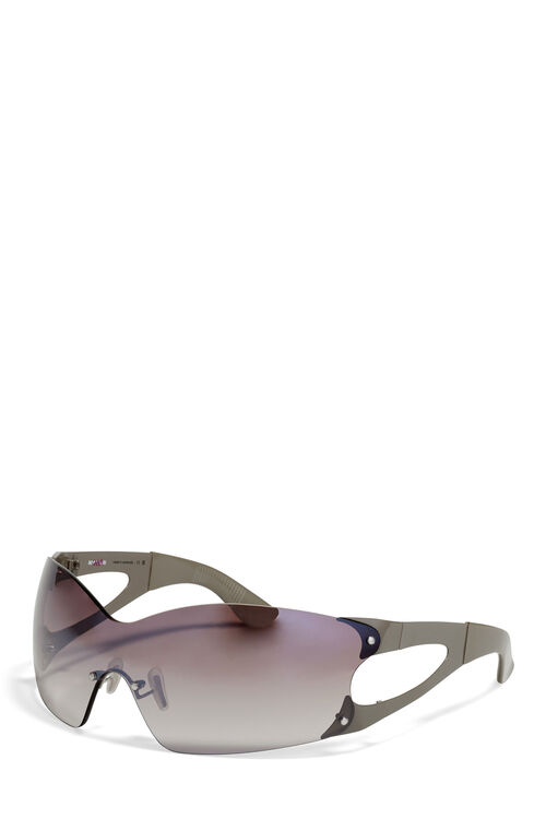 GANNI x Ace & Tate Frost Gray Noel Sunglasses, Acetate, in colour Frost Gray - 3 - GANNI