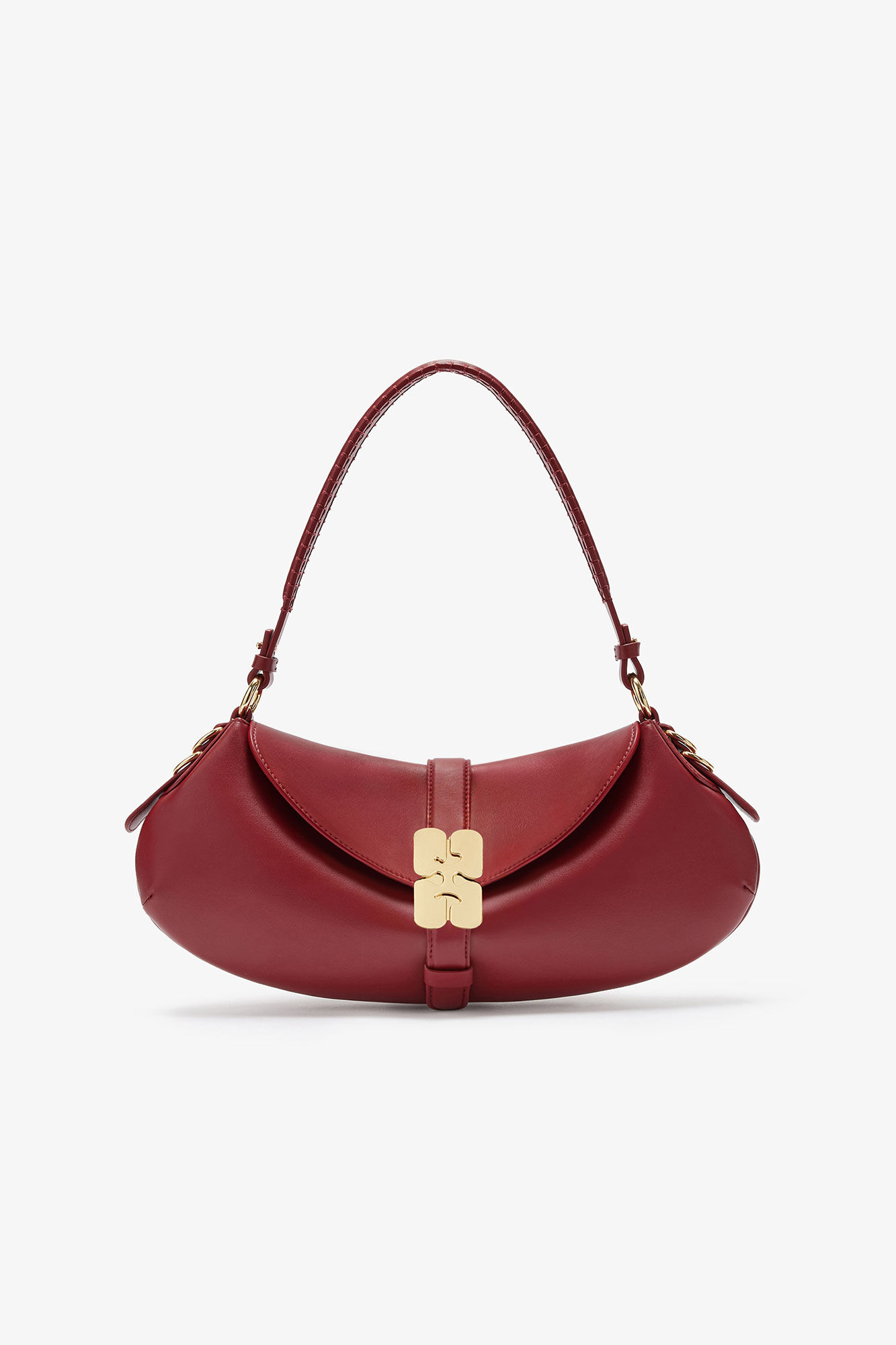 Red Dahlia Red B-Kat Bag | GANNI US