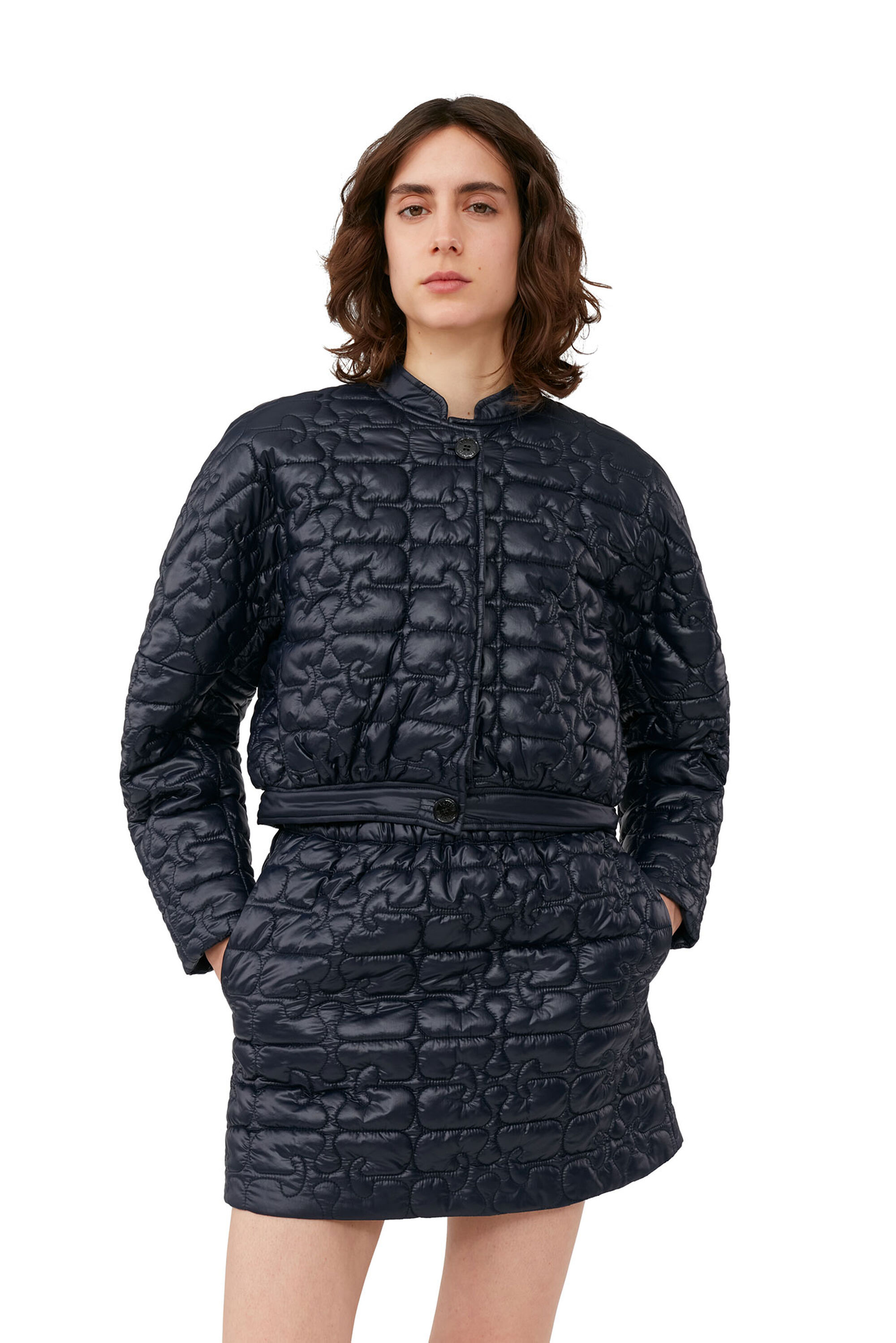 Louis Vuitton Pre-owned Monogram Quilt Puffer Jacket - Black