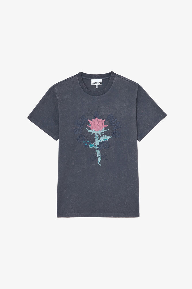 T-shirt with Rose, Phantom