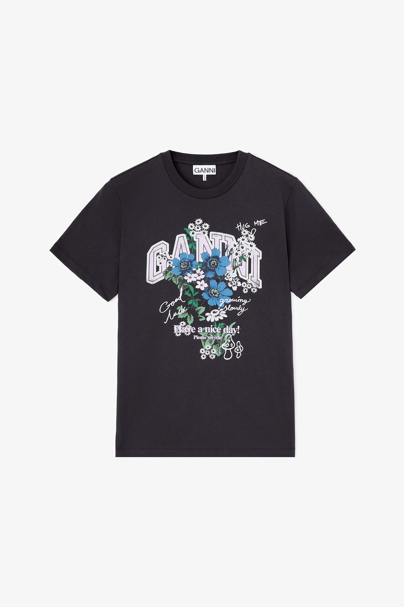 ウィメンズTシャツ | グラフィック、プリント、半袖 | GANNI