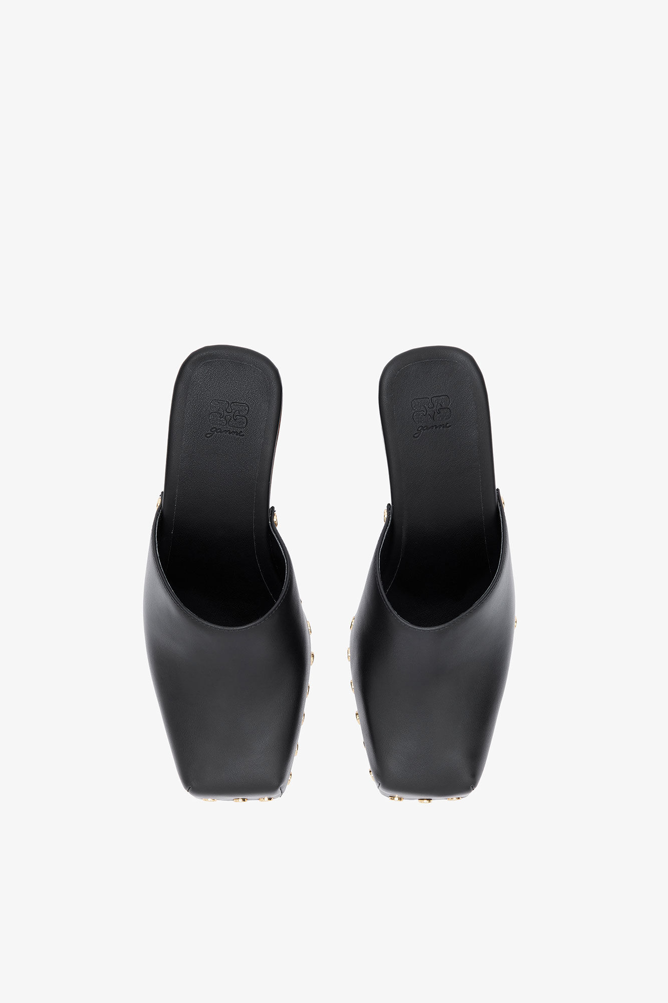 Black June Sabot Mule in Black | GANNI US