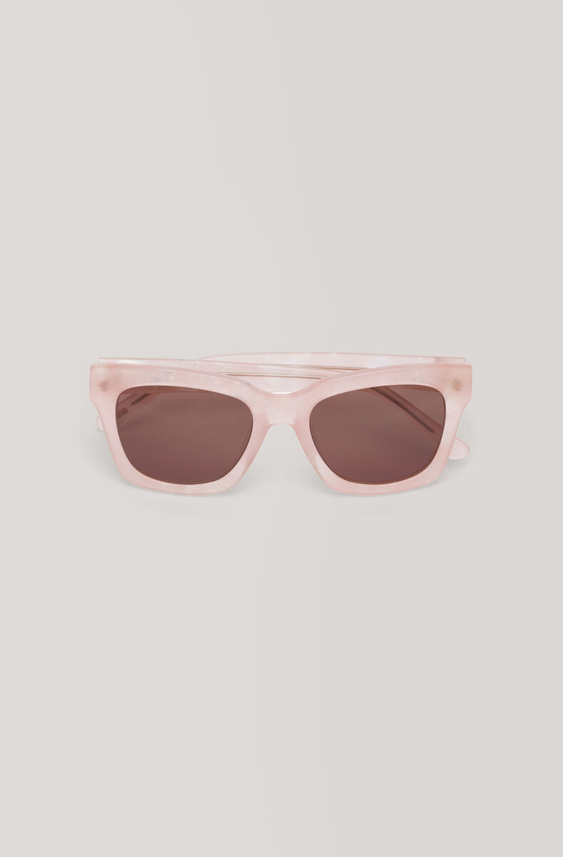 Alice Sunglasses, in colour Cloud Pink - 1 - GANNI