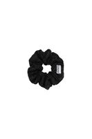 Stretch Jacquard Scrunchie, Polyester, in colour Black - 1 - GANNI