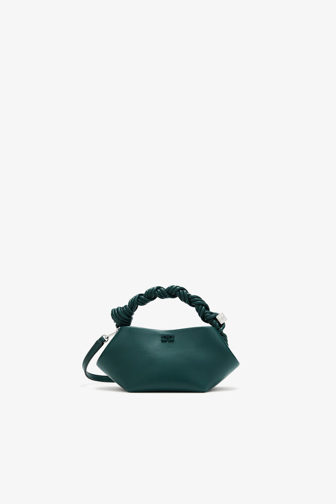 Mini Bou Bag in Green, Dark Green