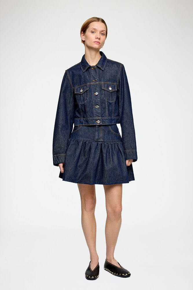 Skirt in Rinse Denim, Rinse