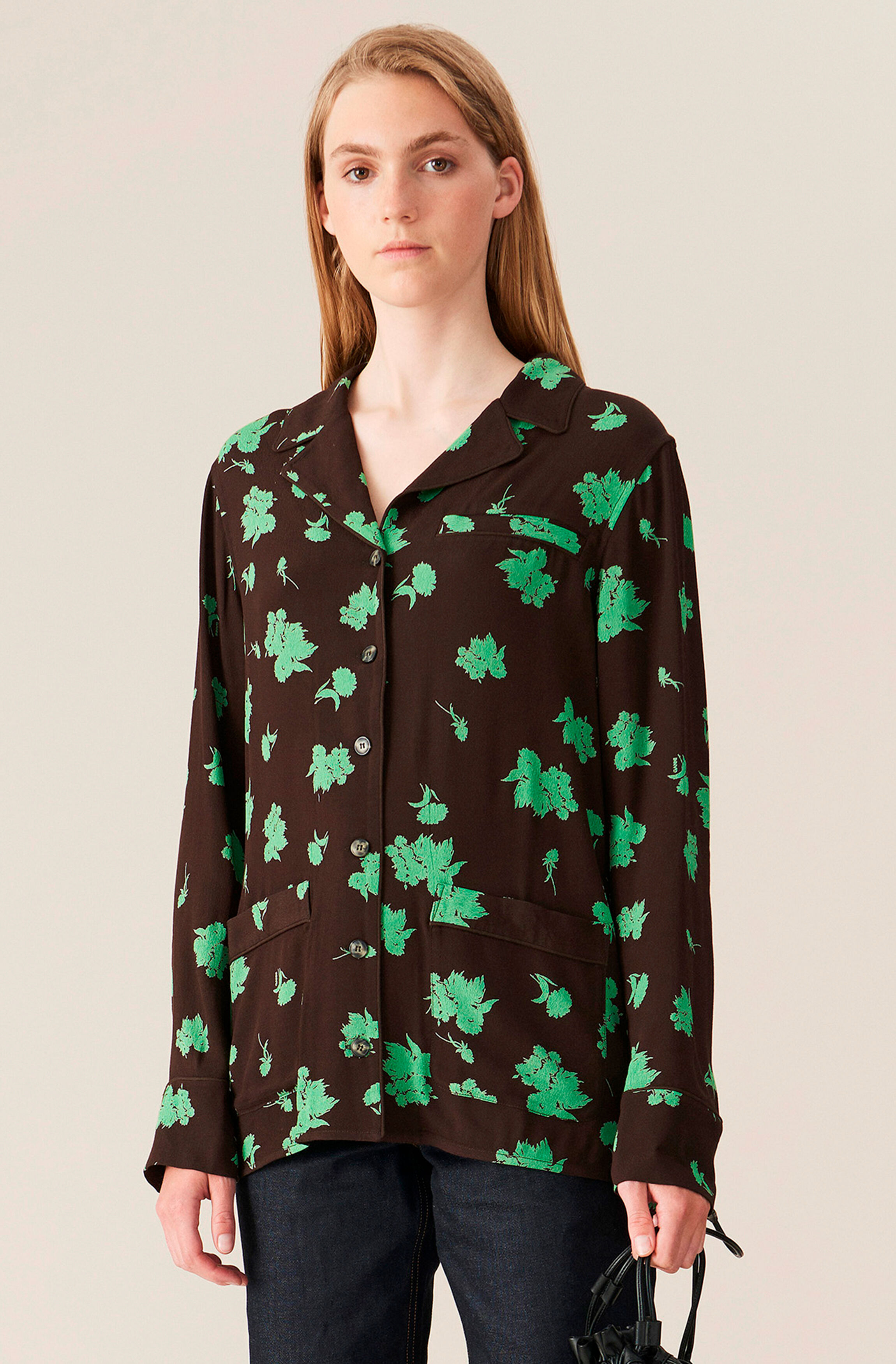 Ganni crepe Clearance