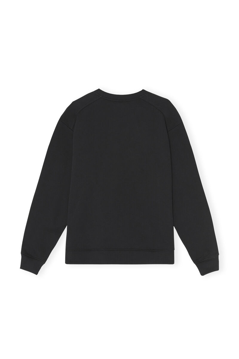 Pullover Sweatshirt, Cotton, in colour Black - 2 - GANNI