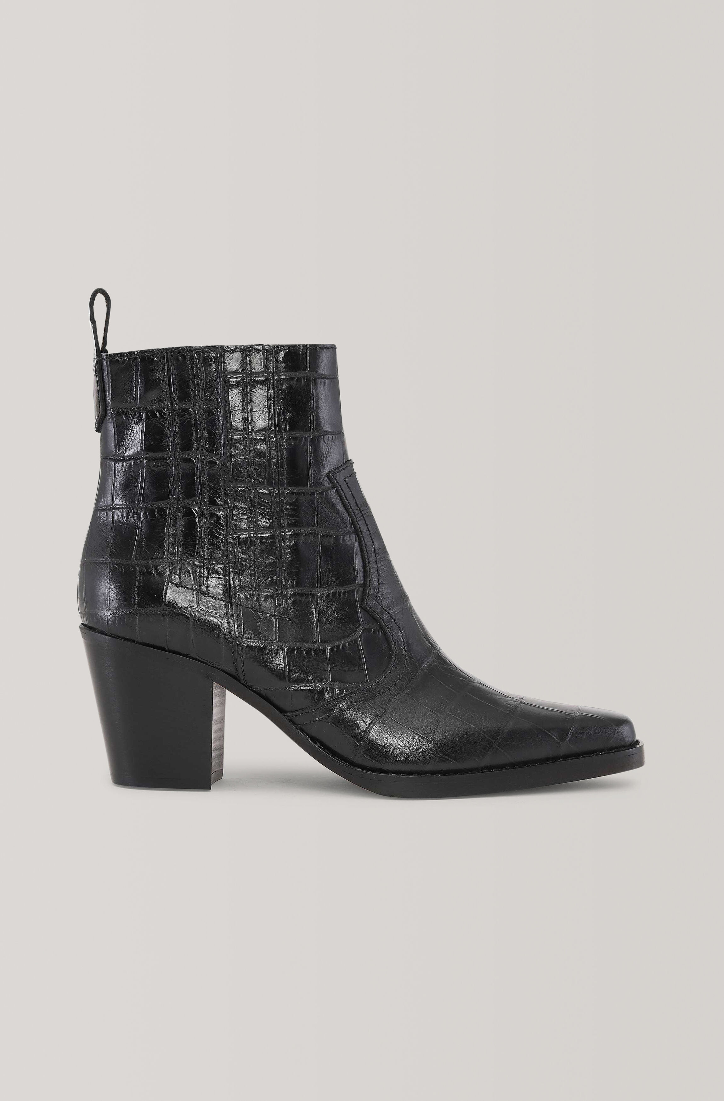 ganni black boots