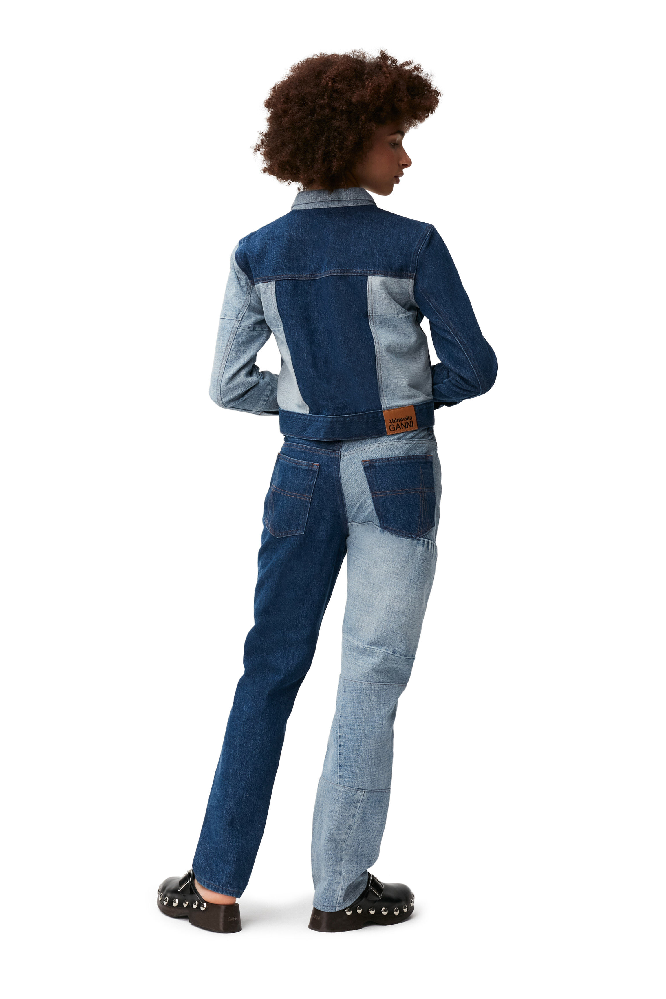Indigo Patchwork Denim Patchwork 