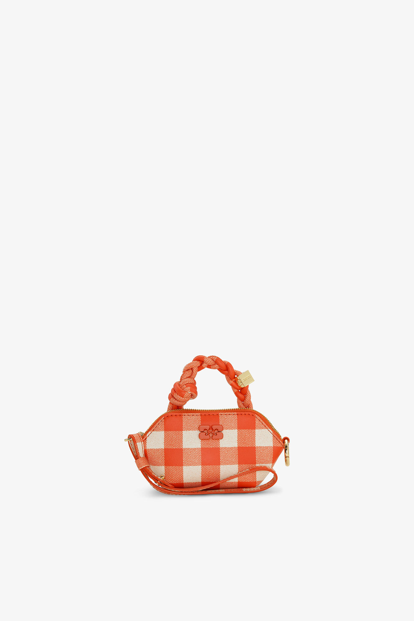 Red Nano GANNI Bou Bag, Polyester, in colour Red Alert - 1 - GANNI