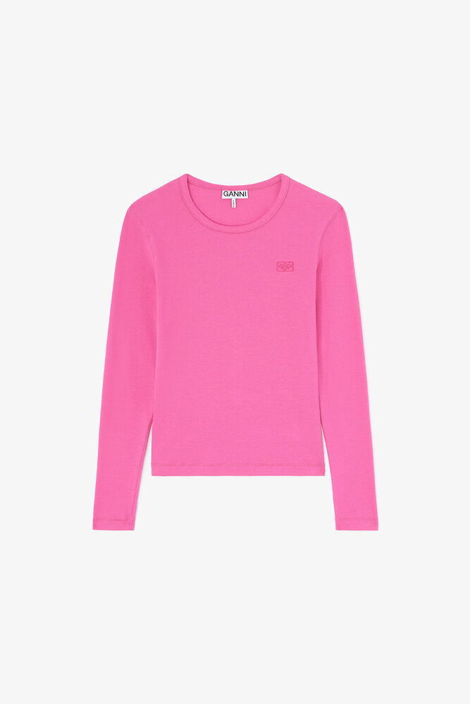 Long-sleeve Top in Pink, Raspberry Rose
