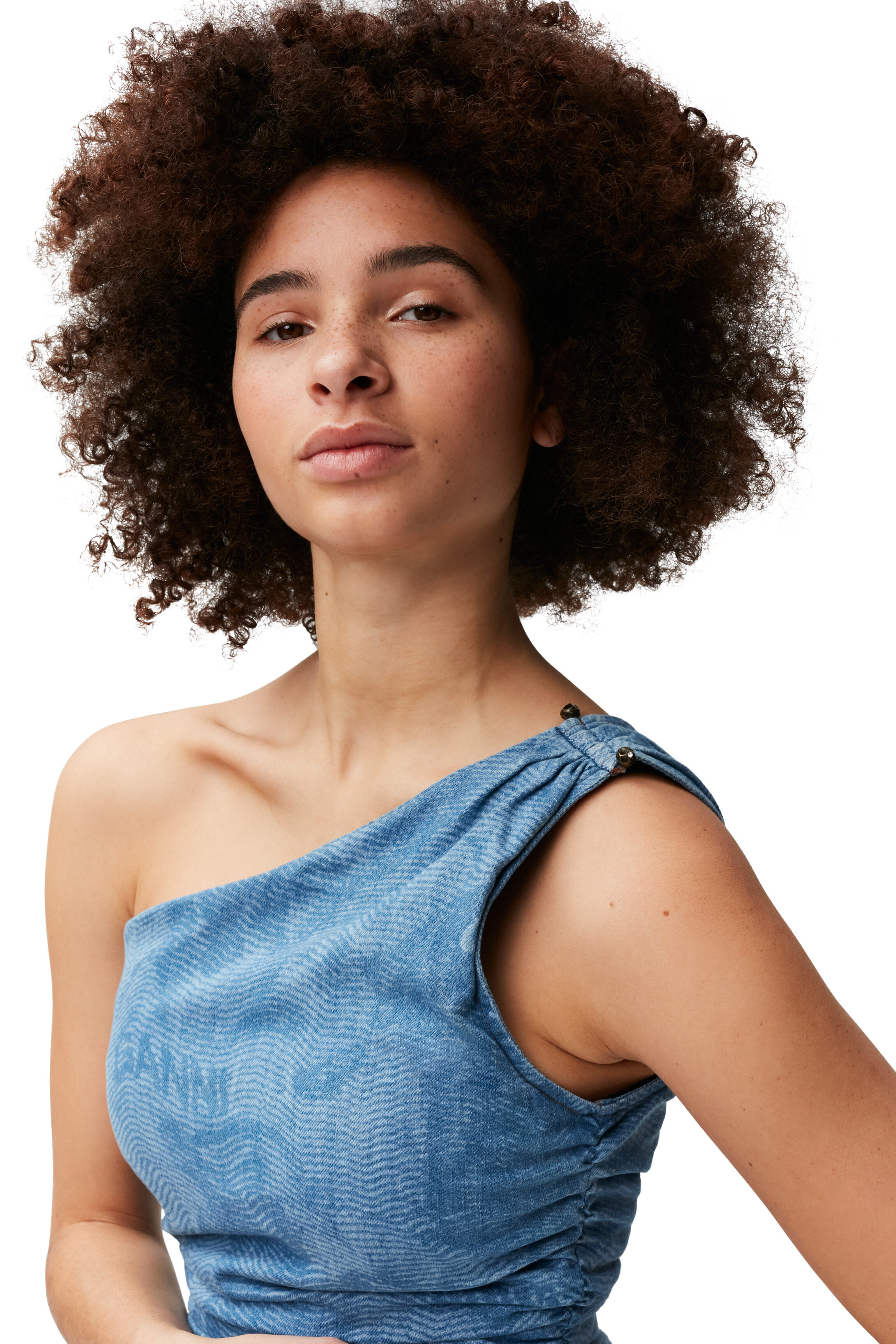 Light Denim Light Printed Laser Denim 