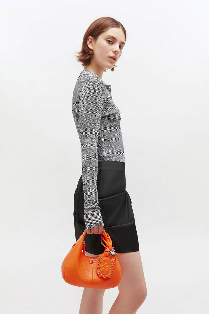 Mini sac Hobo orange, Russet Orange
