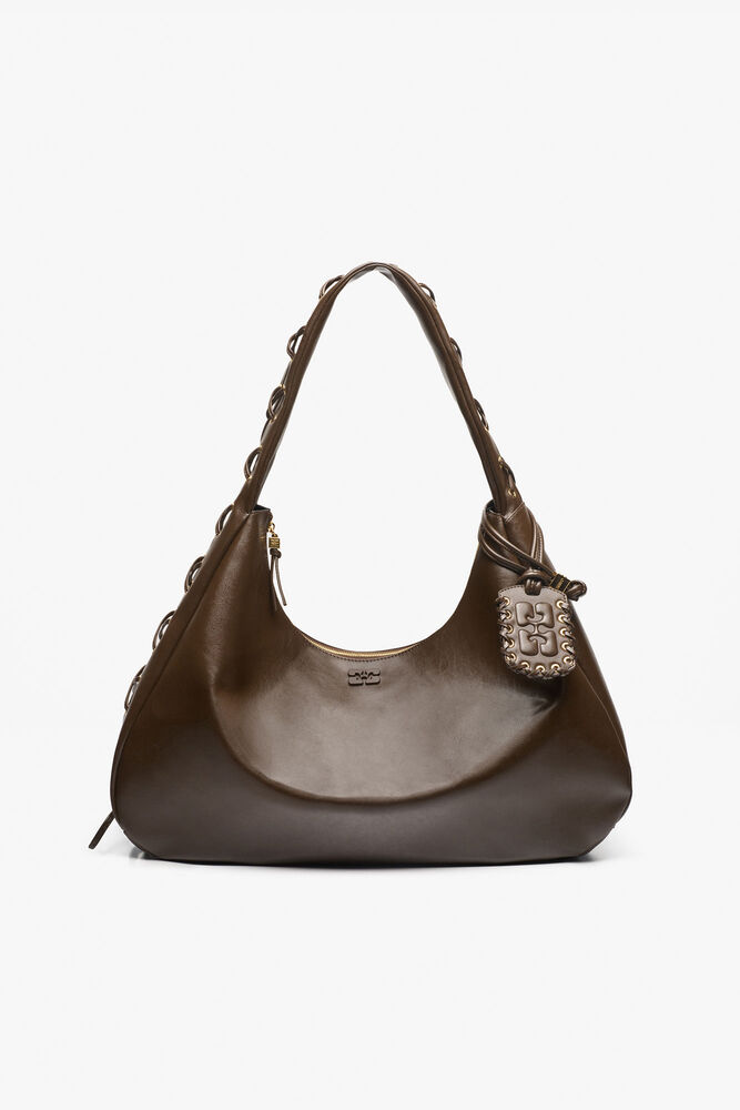 Dark-Olive Oleatex XXL Hobo Bag, Dark Olive