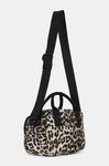 Taske , Recycled Polyester, in colour Leopard - 2 - GANNI