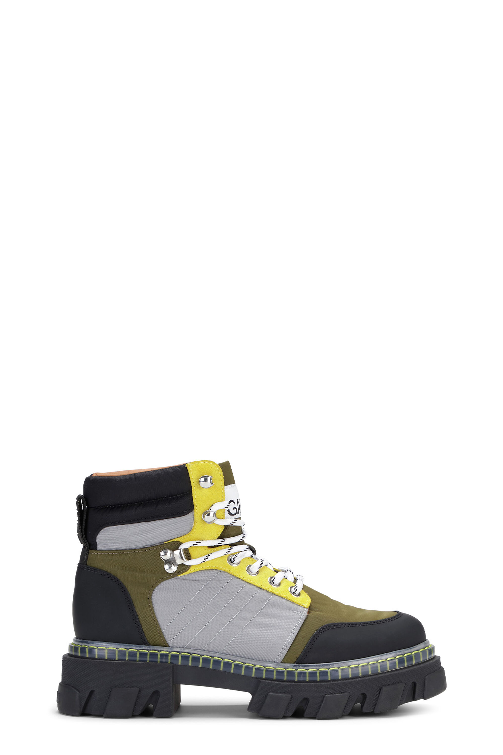 ganni walking boots