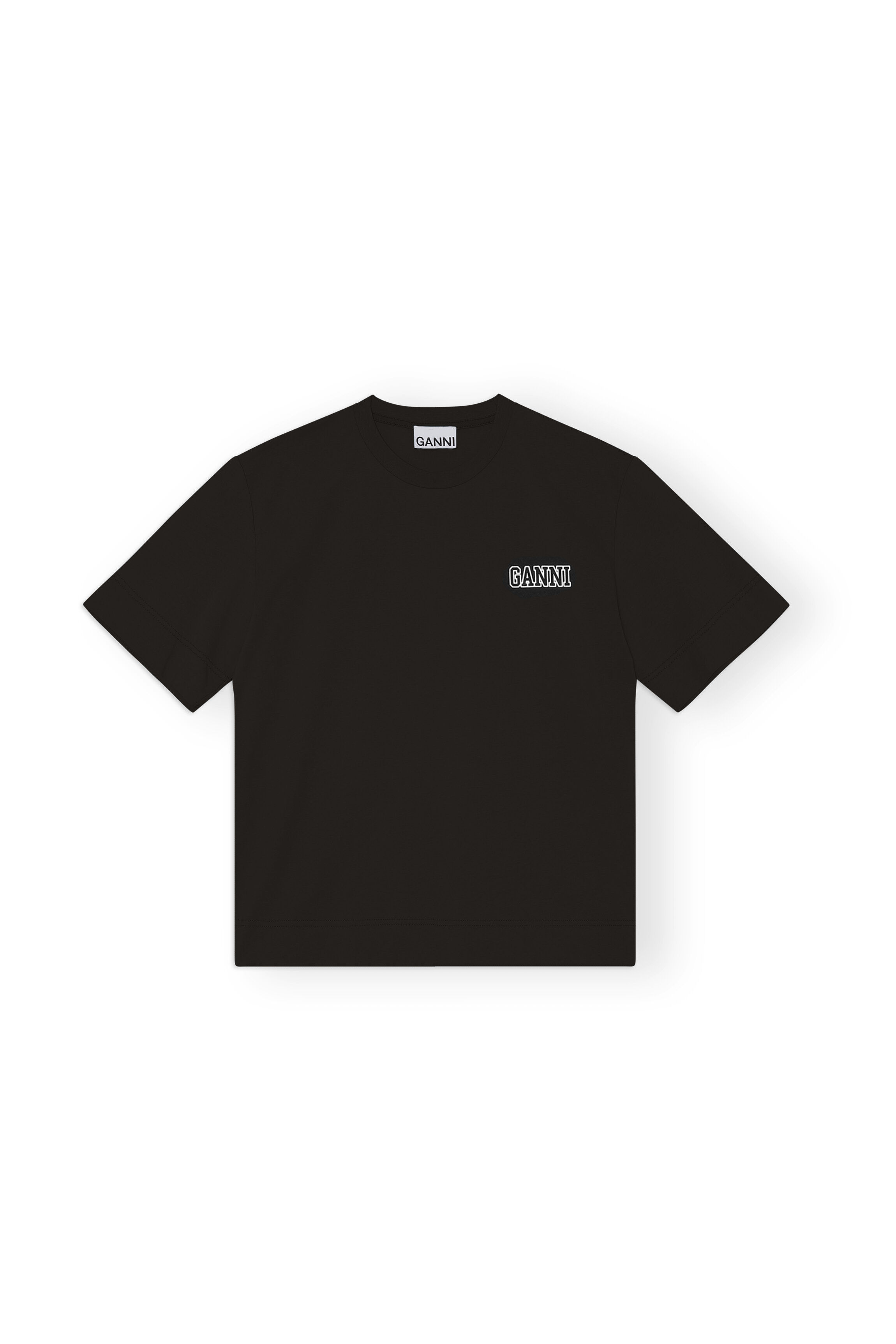 ganni logo tee