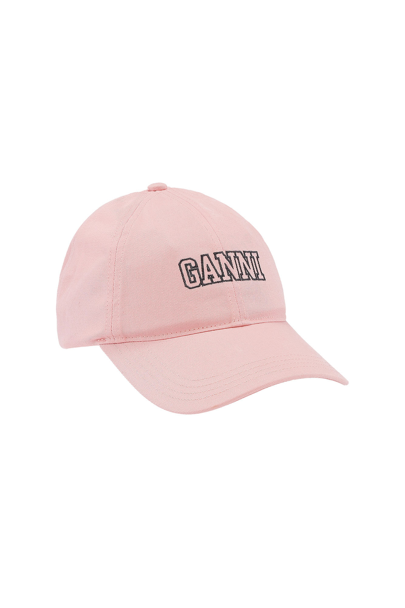 Sweet Lilac Lilac Embroidered Logo Cap | GANNI AU