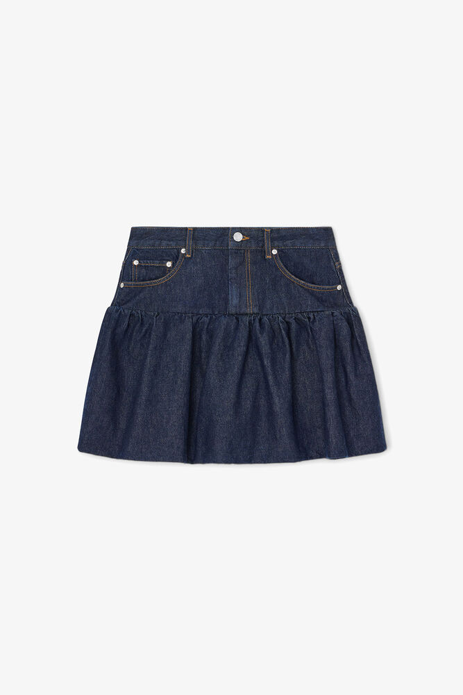 Skirt in Rinse Denim, Rinse