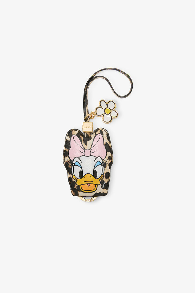 Daisy Duck Leopard Key Bell, Almond Milk
