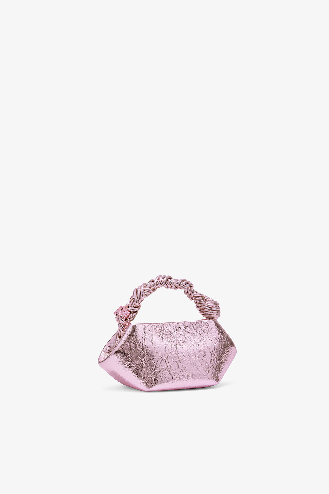Metallic Mini Bou Bag | GANNI US