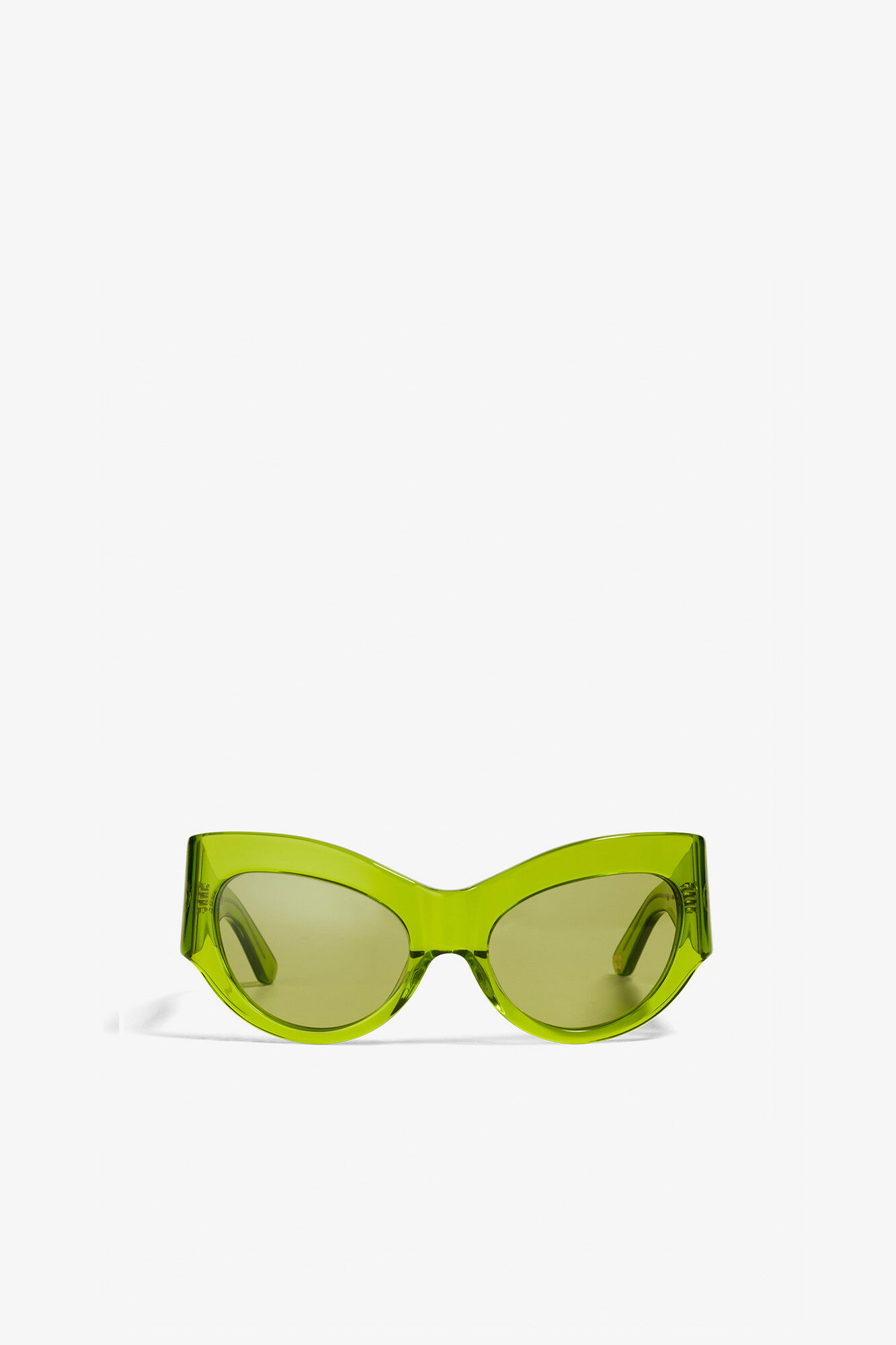 GANNI x Ace & Tate Trixie Sunglasses, Acetate, in colour Kalamata - 2 - GANNI