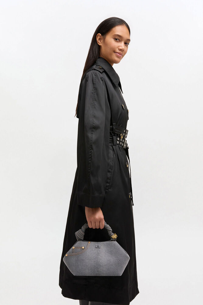 Kleine Bou-Tasche in verwaschenem Grau, Lava Smoke