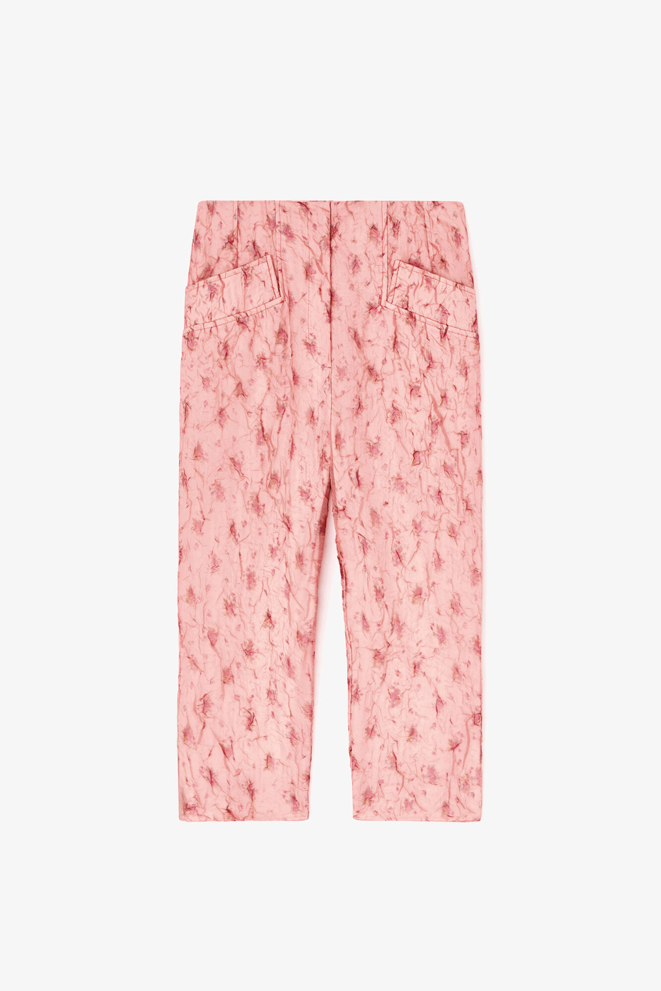 Capri Trousers in Shibori Organza | GANNI