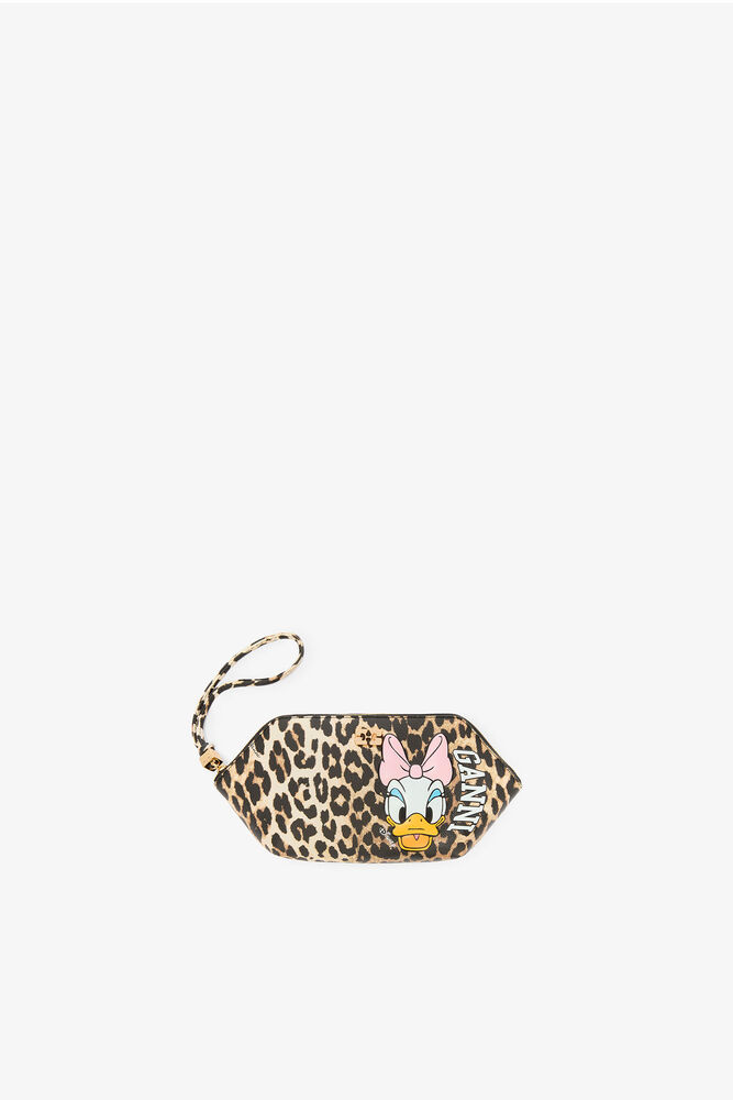 Trousse de maquillage l&eacute;opard Daisy Duck, Almond Milk