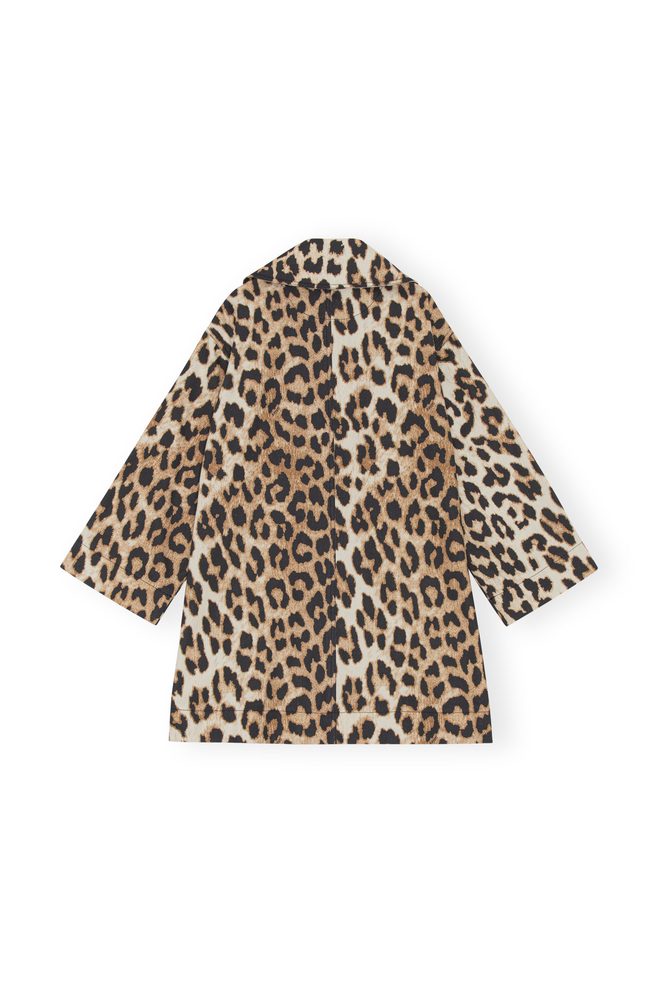 Big Leopard Almond Milk Leopard Jacket 