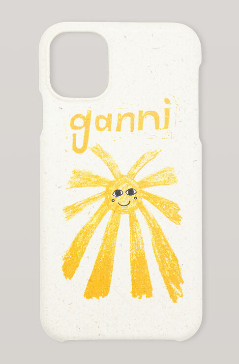 Ganni Iphone Cover 11 Pale Banana One Size
