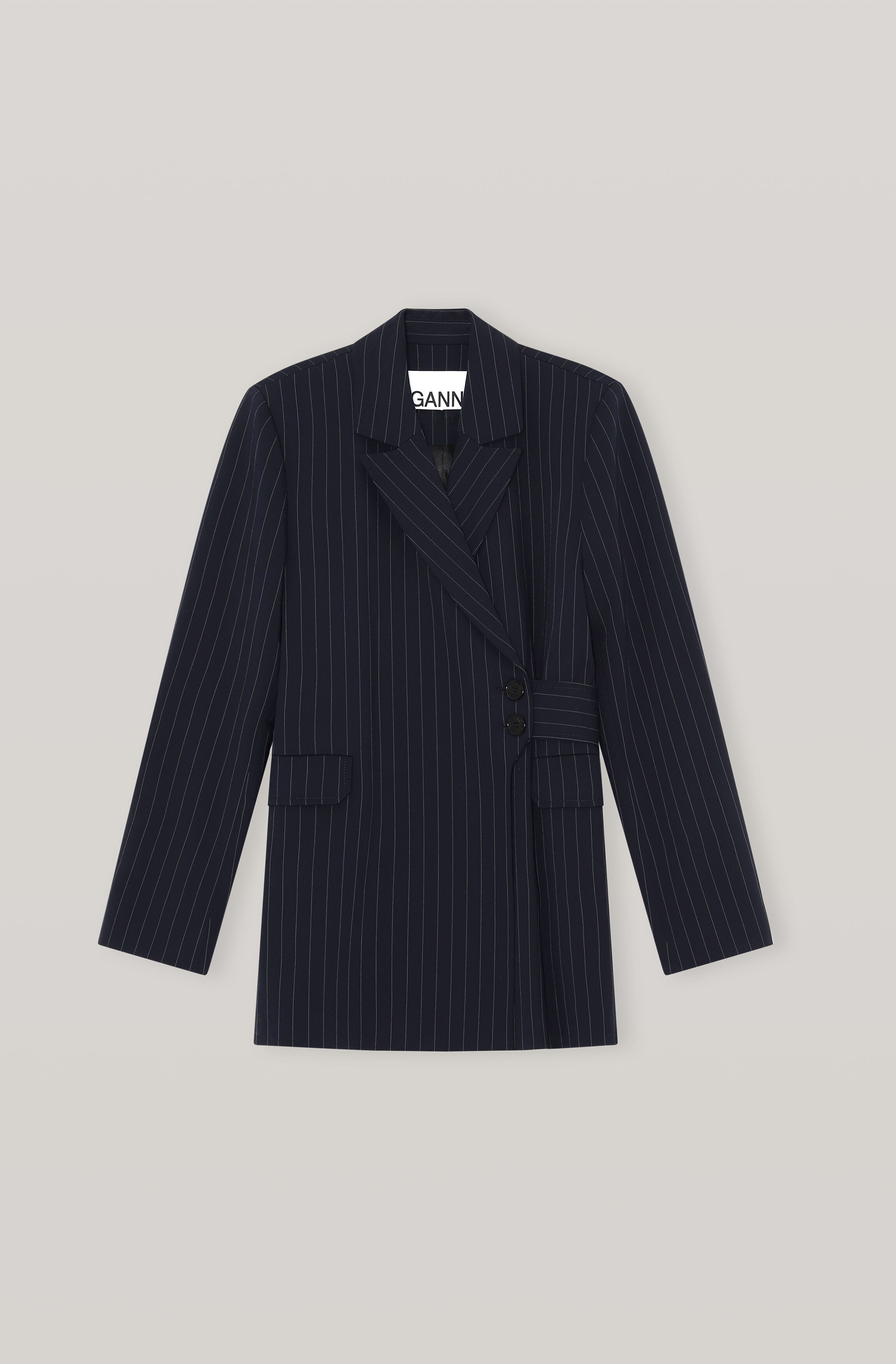 Ganni black blazer clearance