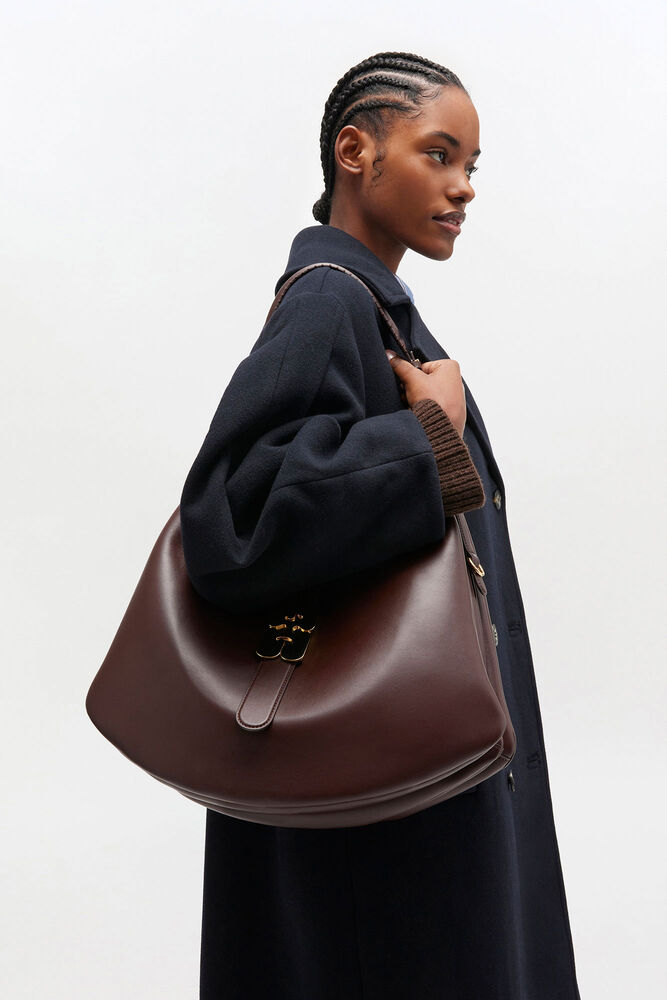 Brown Large Kat Bag, Chicory Coffee