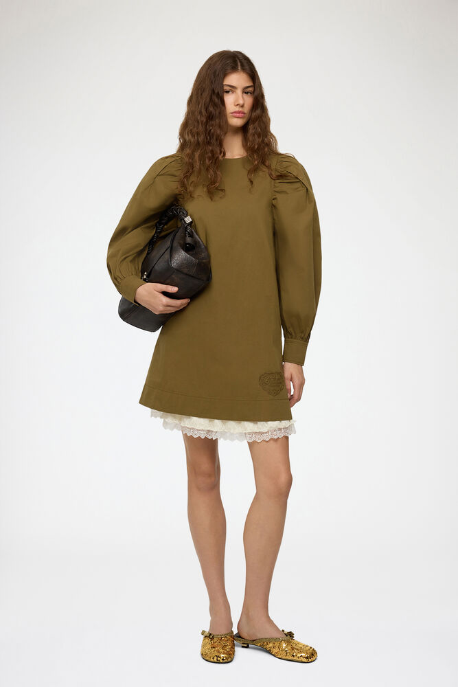 Quick buy Dress in Green Cotton