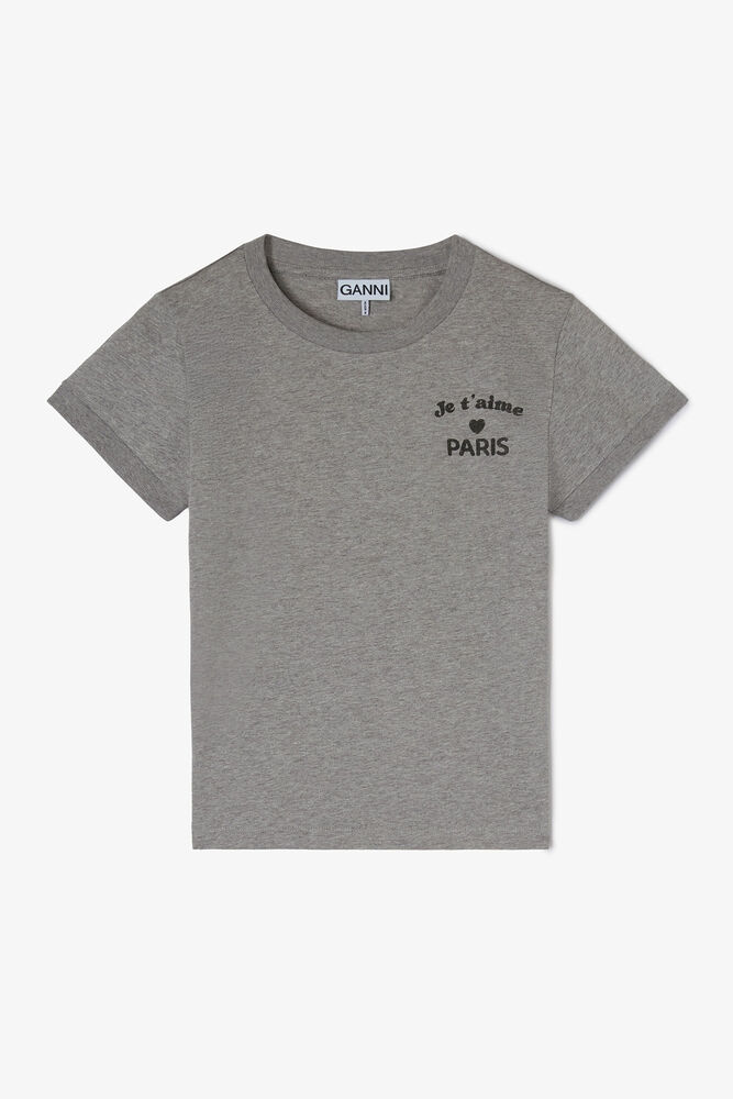 Grey Paris GANNI Club Baby Fit T-shirt, Paloma
